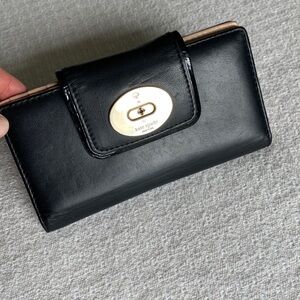 Kate Spade Black leather wallet